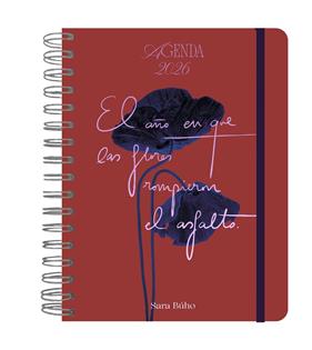 2026 AGENDA ANUAL DIARIA. SARA BÚHO | 9788419215581 | BÚHO, SARA