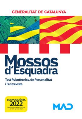 MOSSOS D´ESQUADRA. TEST PSICOTÈCNICS, DE PERSONALITAT I L’ENTREVISTA | 9788414253328 | 7 EDITORES