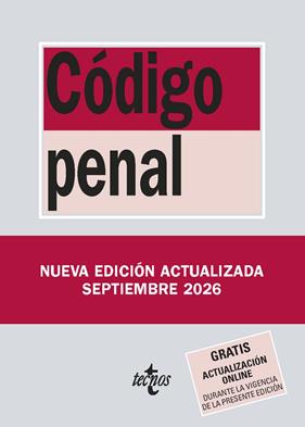 CÓDIGO PENAL 2026 | 9788430994458 | EDITORIAL TECNOS