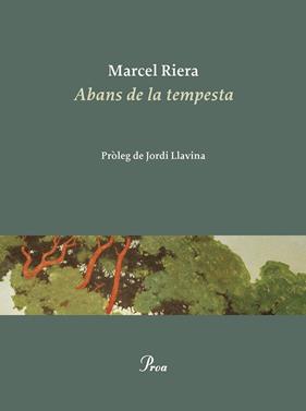 ABANS DE LA TEMPESTA | 9788475889900 | RIERA BOU, MARCEL