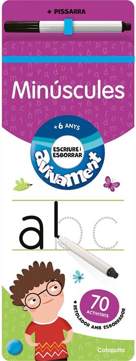 AVIVAMENT ESCRIURE I ESBORRAR. MINÚSCULES | 9789878152448 | ELS EDITORS DE CATAPULTA
