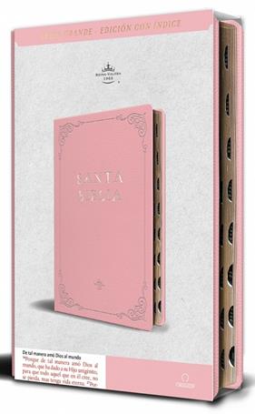 BIBLIA REINA VALERA 1960 SIMIL PIEL ROSADA TAMAÑO MANUAL NOMBRES DE DIOS/ EVANGÈLICA | 9798890982131 | REINA VALERA REVISADA