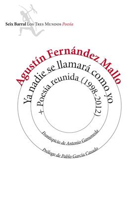 YA NADIE SE LLAMARÁ COMO YO + POESÍA REUNIDA (1998-2012) | 9788432225086 | FERNANDEZ MALLO, AGUSTIN