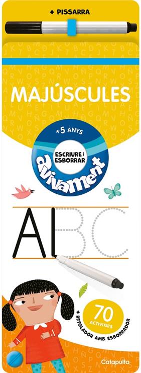 AVIVAMENT ESCRIURE I ESBORRAR. MAJÚSCULES | 9789878152431 | ELS EDITORS DE CATAPULTA