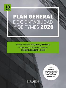 PLAN GENERAL DE CONTABILIDAD Y DE PYMES | 9788436851601 | EDICIONES PIRÁMIDE