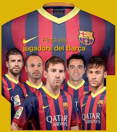 PINTA ELS JUGADORS DEL BARÇA | 9788490572573 | ANDRÉS MARIANI/BATEC, S. L. PRODUCCIONES