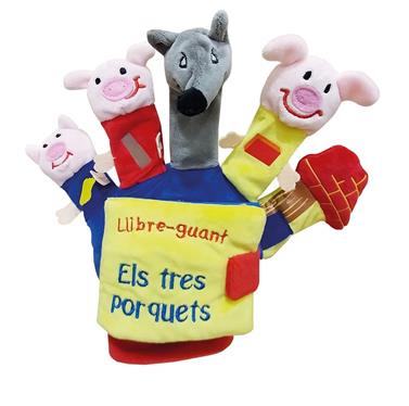 3 PORQUETS I EL LLOP, EL/  (LLIBRE GUANT) | 9788468373607 | VARIOS AUTORES