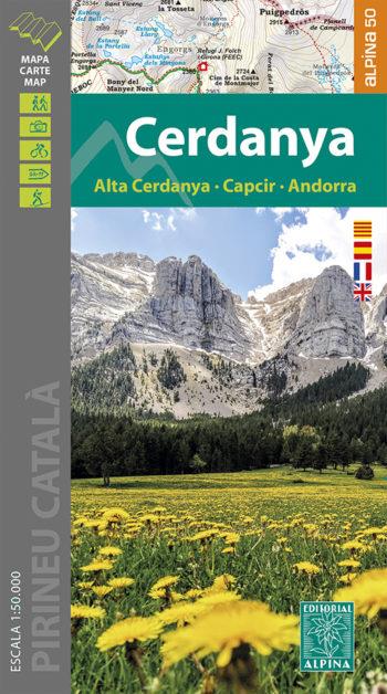 CERDANYA/ MAPA 1:50.000 + CARPETA DESPLEGABLE | 9788480908726