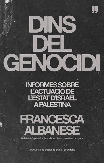 DINS DEL GENOCIDI | 9791388244162 | ALBANESE, FRANCESCA
