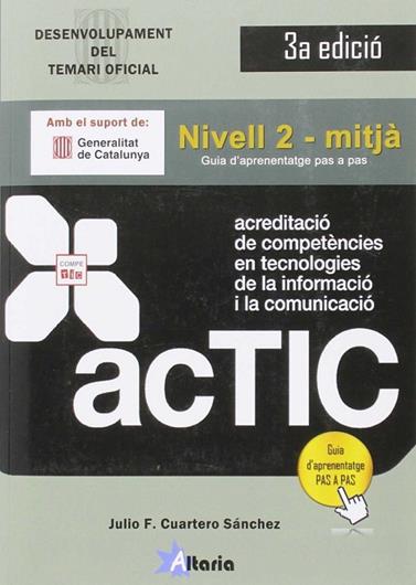 ACTIC 2 - MITJÀ - LLIBRE DE REFERÈNCIA - 3A EDICIÓ | 9788494477638