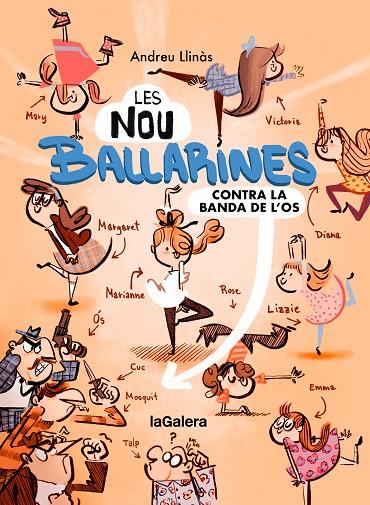 NOU BALLARINES 1, LES / CONTRA LA BANDA DE L'OS | 9788424674465 | LLINÀS DURAN, ANDREU