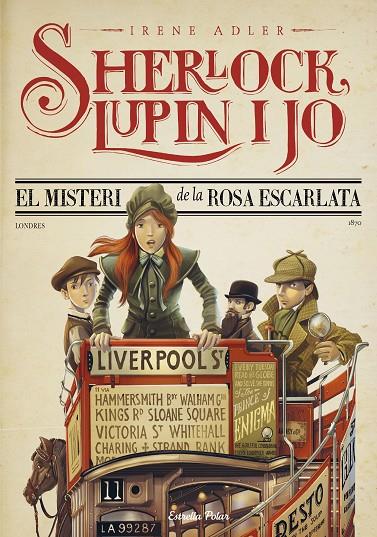 SHERLOCK LUPIN I JO 3. EL MISTERI DE LA ROSA ESCARLATA | 9788413893754 | ADLER, IRENE