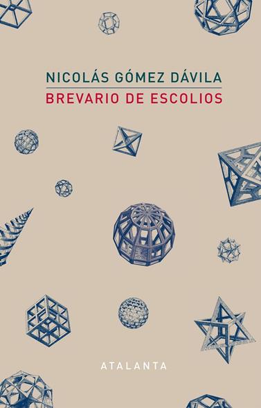 BREVIARIO DE ESCOLIOS | 9788494729751 | GÓMEZ DÁVILA, NICOLÁS