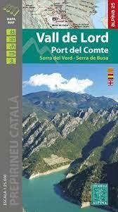 VALL DE LORD. PORT DEL COMTE 1:25.000-ALPINA | 9788480909754