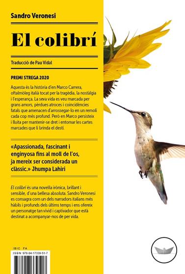 EL COLIBRÍ  | 9788417339517 | VERONESI, SANDRO