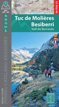TUC DE MOLIERES/ BESSIBERRI 1:25.000 | 9788470112133 | EQUIPO TÉCNICO DE EDITORIAL ALPINA