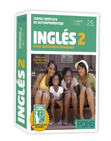 CURSO PONS INGLÉS 2 (NIVEL B1) - 2 LIBROS + 2 CD + PASATIEMPOS | 9788484439172 | VARIOS AUTORES