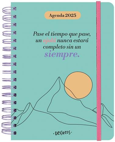 2025 AGENDA ANUAL SEMANAL DEFREDS | 9788419215390 | DEFREDS
