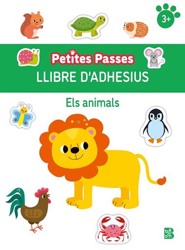 PETITES PASSES LLIBRE D'ADHESIUS. ELS ANIMALS | 9789403238432 | BALLON