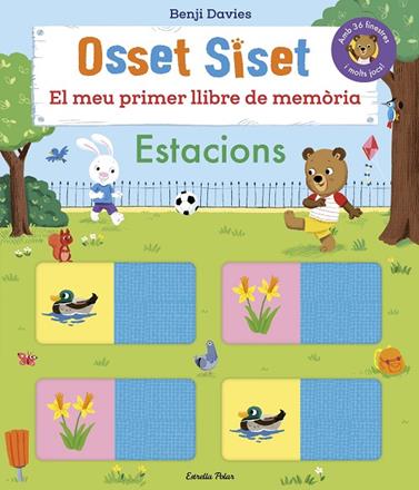 OSSET SISET. EL MEU PRIMER LLIBRE DE MEMÒRIA. ESTACIONS | 9791387519803 | DAVIES, BENJI