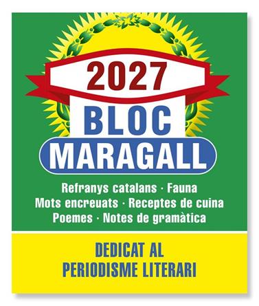 2027 BLOC CALENDARI MARAGALL 10X12CM | 9788412745580