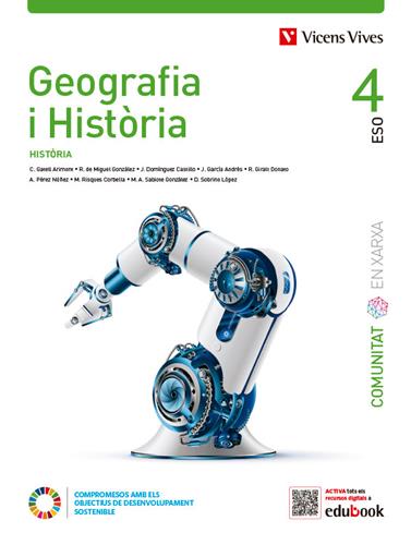 GEOGRAFIA I HISTÒRIA 4 (COMUNITAT EN XARXA) | 9788468295084 | GATELL ARIMONT, CRISTINA/SOBRINO LOPEZ, DIEGO/SABIOTE GONZÁLEZ, MARÍA ÁNGELES/RISQUES CORBELLA, MANE