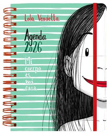 2026 AGENDA ANUAL SEMANAL. LOLA VENDETTA | 9788419215635 | RIBA ROSSY, RAQUEL