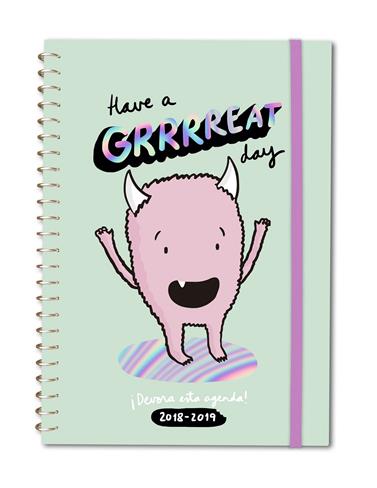 2018-2019 AGENDA HAVE A GRRRREAT DAY | 9788417166106 | LYONA