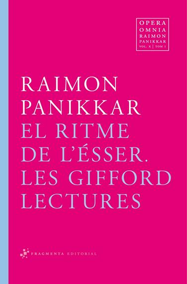 RITME DE L'ÉSSER | 9788492416622 | PANIKKAR ALEMANY, RAIMON/CARRARA, MILENA