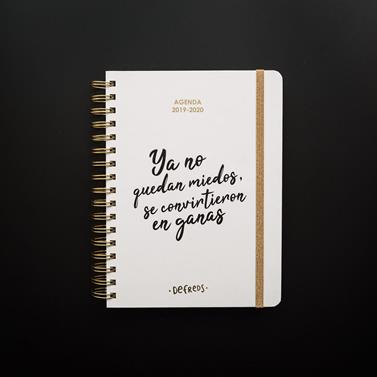 AGENDA ESCOLAR 2019-2020-YA NO QUEDAN MIEDOS SE CONVIRTIERON EN GANAS | 9788417166427 | DEFREDS - JOSE Á. GÓMEZ IGLESIAS