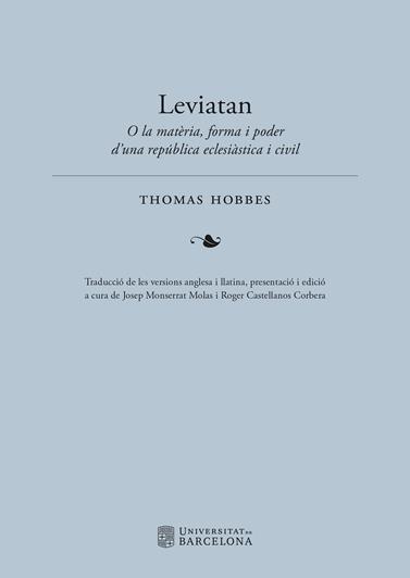 LEVIATAN | 9788491689959 | THOMAS, HOBBES