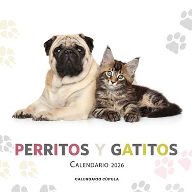 2026 CALENDARIO PERRITOS Y GATITOS  | 9788448044886 | AA. VV.