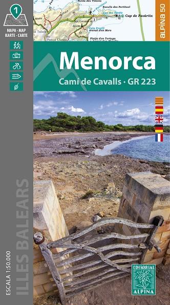MENORCA. CAMÍ DE CAVALLS GR 223 1:50.000 | 9788470111648