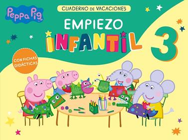 PEPPA PIG. CUADERNO DE VACACIONES 3 AÑOS | 9788448855833 | VARIOS AUTORES,