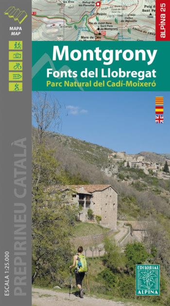 MONTGRONY-FONTS DEL LLOBREGAT/ MAPA+CARPETA EXCURSIONISTA | 9788480908566