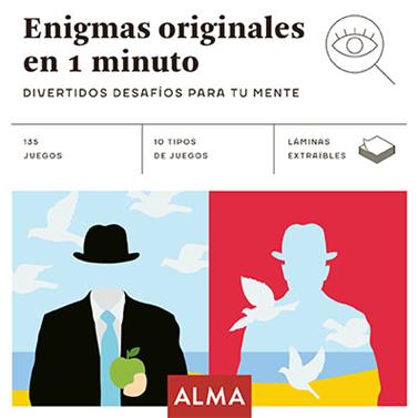 ENIGMAS ORIGINALES EN 1 MINUTO | 9788418008474 | VV.AA.