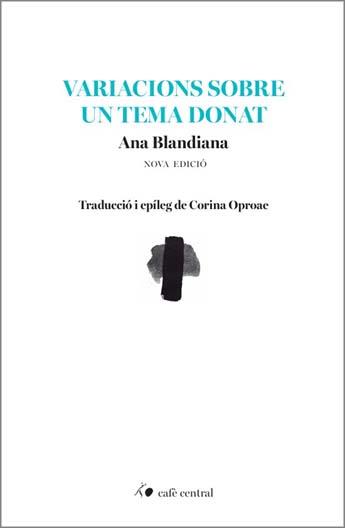 VARIACIONS SOBRE UN TEMA DONAT | 9788410482104 | BLANDIANA, ANA