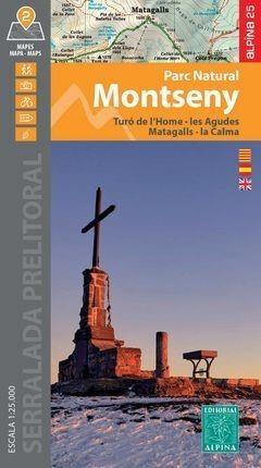 MONTSENY. PARC NATURAL 1:25000 | 9788470111907