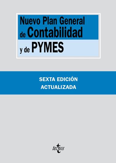 NUEVO PLAN GENERAL DE CONTABILIDAD Y DE PYMES | 9788430959563 | EDITORIAL TECNOS