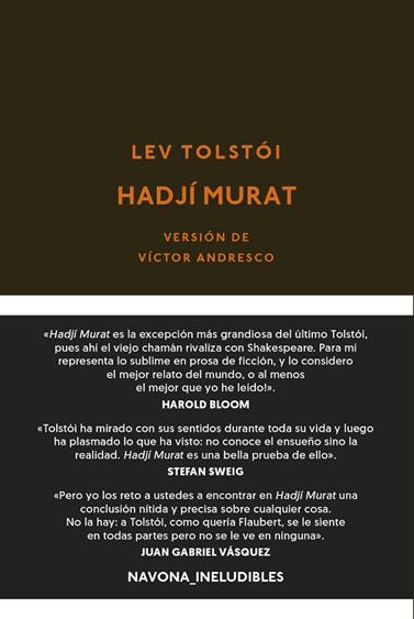 HADJÍ MURAT | 9788417978549 | TOLSTÓI, LEV