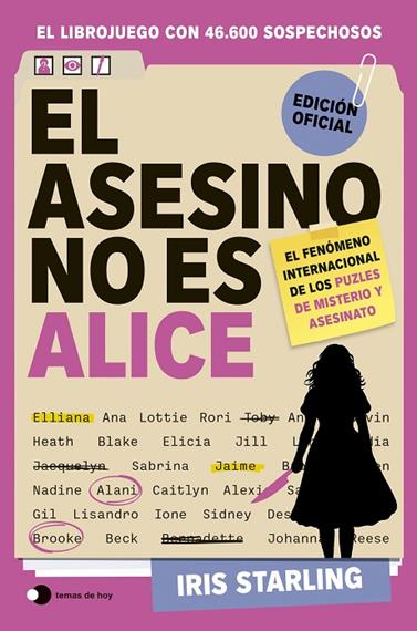 ASESINO NO ES ALICE, EL | 9791388279201 | STARLING, IRIS