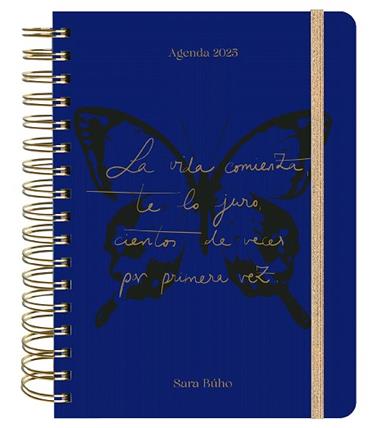 2025 AGENDA ANUAL DIARIA.  SARA BÚHO | 9788419215239 | BÚHO, SARA
