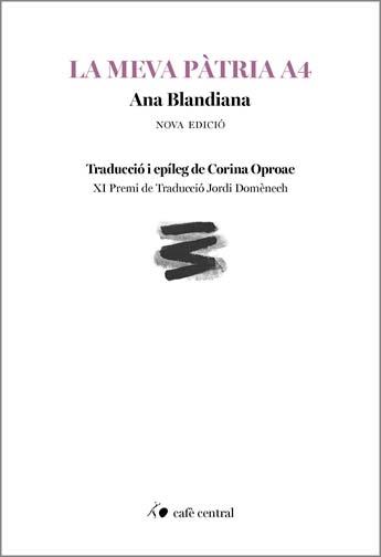 MEVA PÀTRIA A4, LA | 9788410482319 | BLANDIANA, ANA