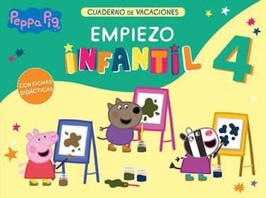 PEPPA PIG. CUADERNO DE VACACIONES 4 AÑOS | 9788448855840 | VARIOS AUTORES,