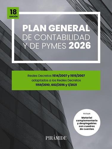 PLAN GENERAL DE CONTABILIDAD Y DE PYMES | 9788436851601 | EDICIONES PIRÁMIDE