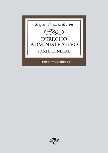 DERECHO ADMINISTRATIVO | 9788430985296 | SÁNCHEZ MORÓN, MIGUEL