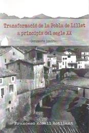 TRANSFORMACIÓ DE LA POBLA DE LILLET A PRINCIPIS DEL SEGLE XX | 9788409376155 | ROSELL ROTLLANT, FRANCESC